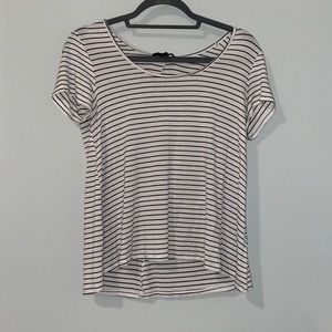 forever 21 short sleeve striped t-shirt